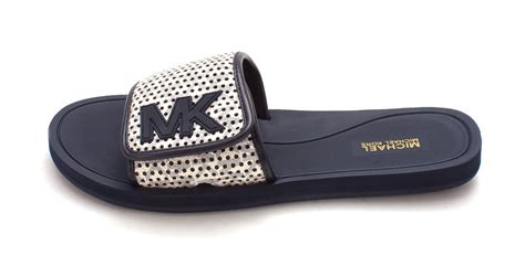 michael kors slides sandals|Michael Kors slides on sale.